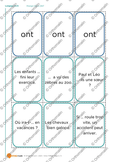 Page 3 de la fiche