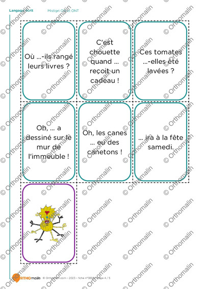Page 4 de la fiche