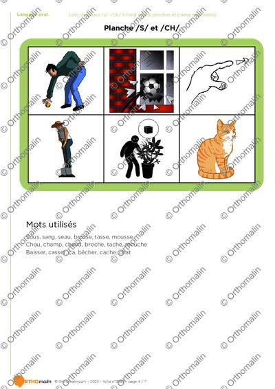 Page 4 de la fiche