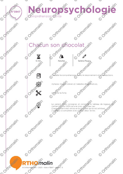 Page 1 de la fiche