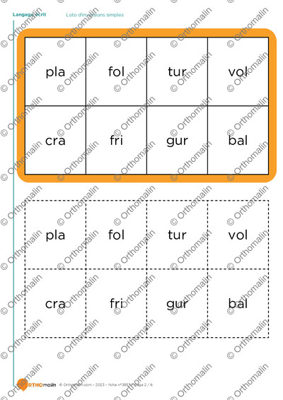 Page 2 de la fiche