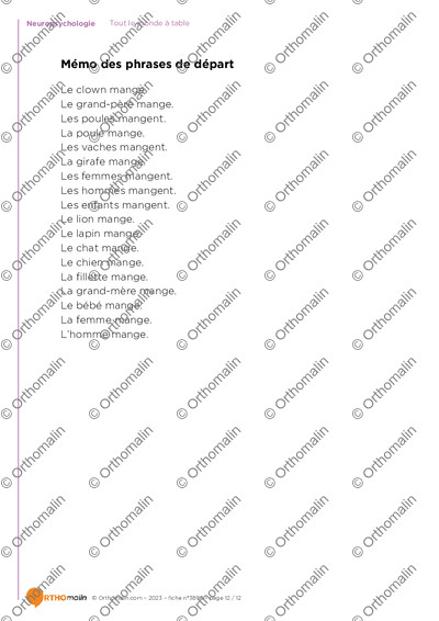 Page 12 de la fiche