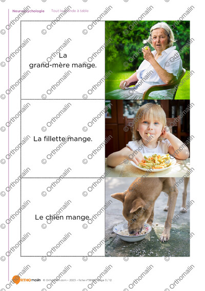 Page 3 de la fiche