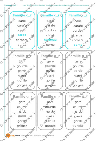 Page 3 de la fiche