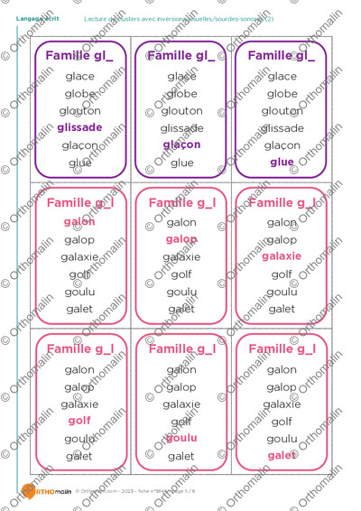 Page 5 de la fiche