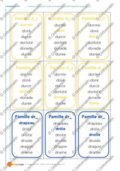 Page 6 de la fiche
