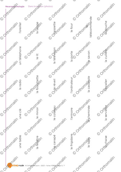 Page 3 de la fiche