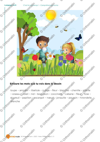 Page 2 de la fiche