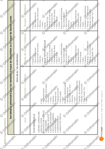 Page 2 de la fiche