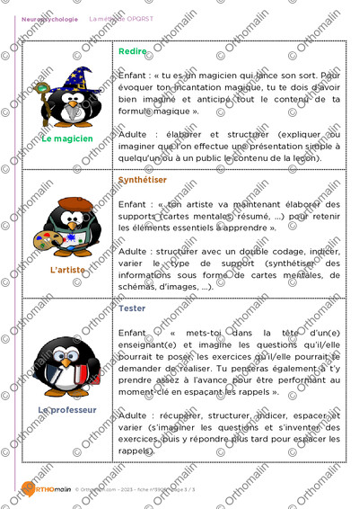 Page 3 de la fiche