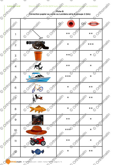Page 4 de la fiche