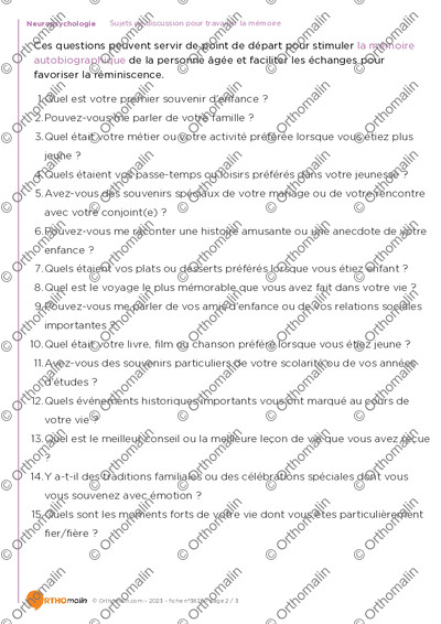 Page 2 de la fiche