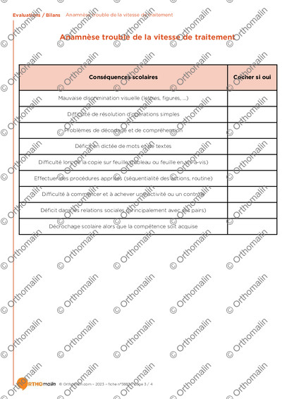 Page 3 de la fiche