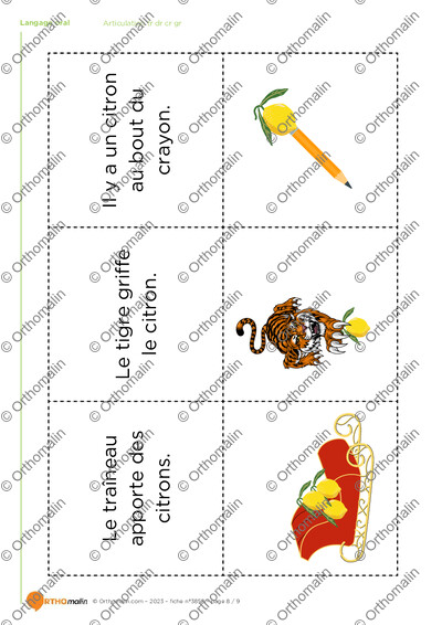 Page 8 de la fiche