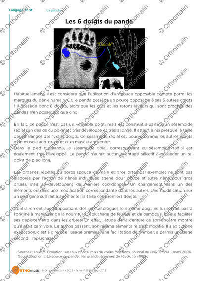 Page 2 de la fiche