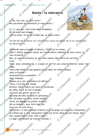 Page 2 de la fiche