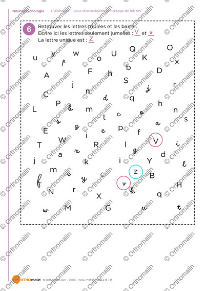 Page 13 de la fiche