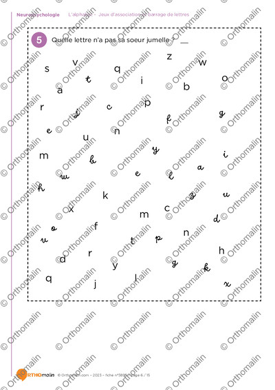Page 6 de la fiche