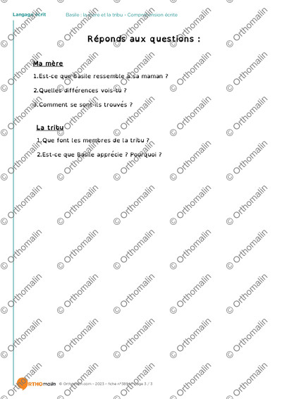 Page 3 de la fiche