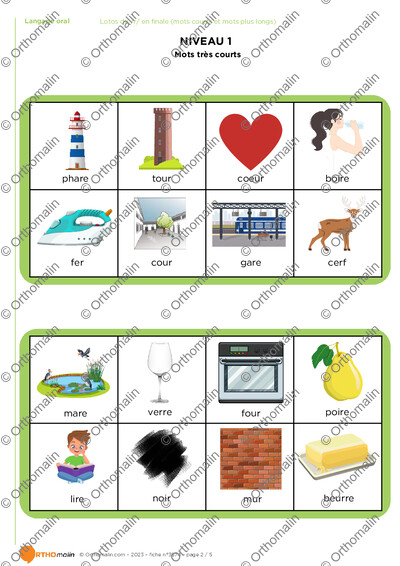 Page 2 de la fiche