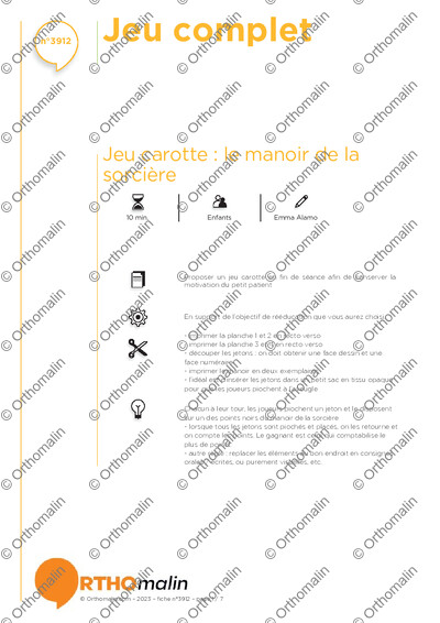 Page 1 de la fiche