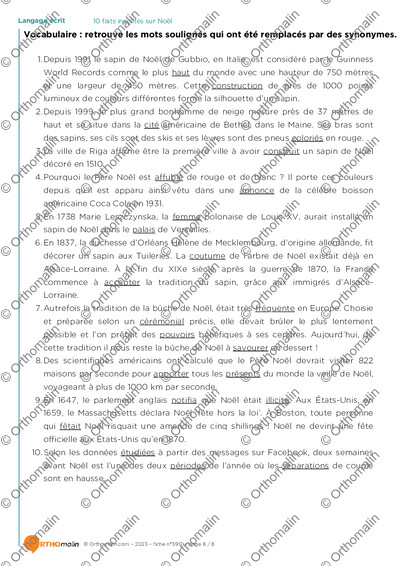 Page 6 de la fiche