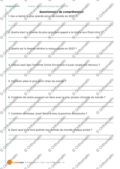 Page 7 de la fiche