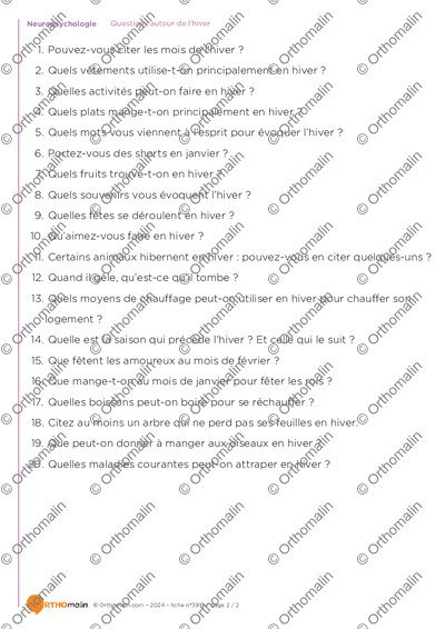 Page 2 de la fiche