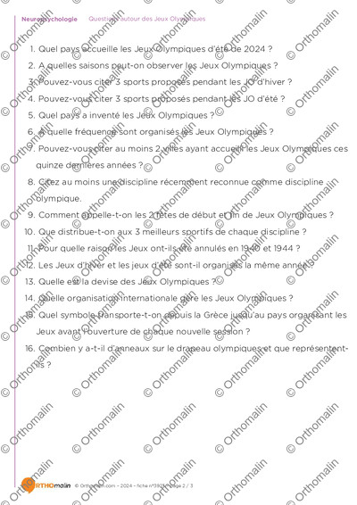 Page 2 de la fiche