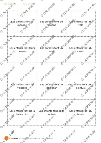 Page 3 de la fiche