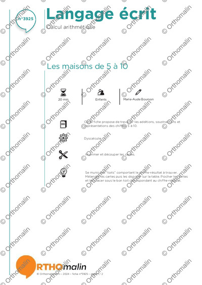 Page 1 de la fiche