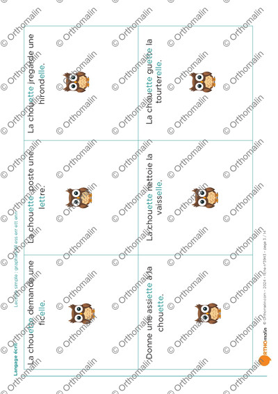 Page 3 de la fiche