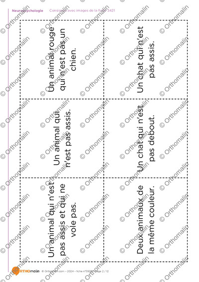 Page 2 de la fiche