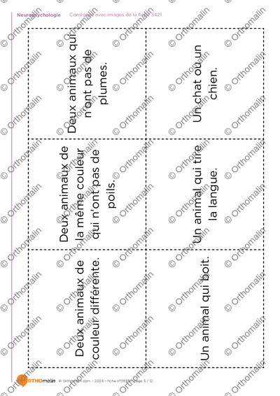 Page 5 de la fiche