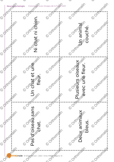Page 6 de la fiche