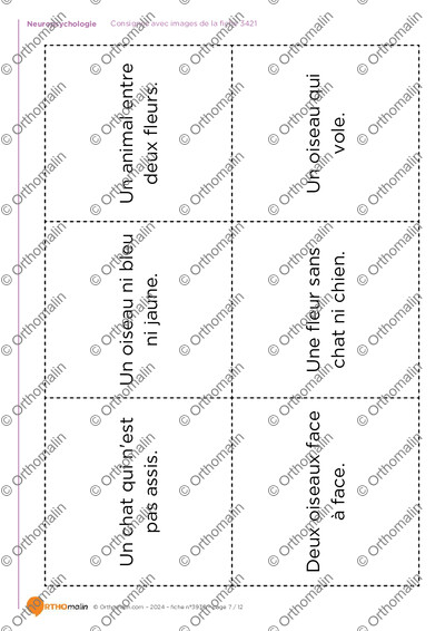 Page 7 de la fiche