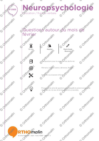Page 1 de la fiche