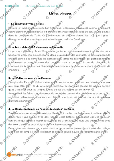 Page 2 de la fiche