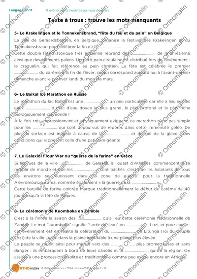 Page 7 de la fiche