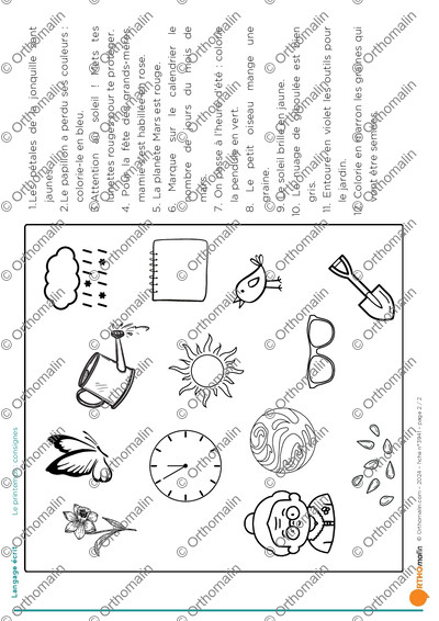 Page 2 de la fiche