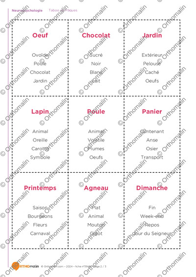 Page 2 de la fiche