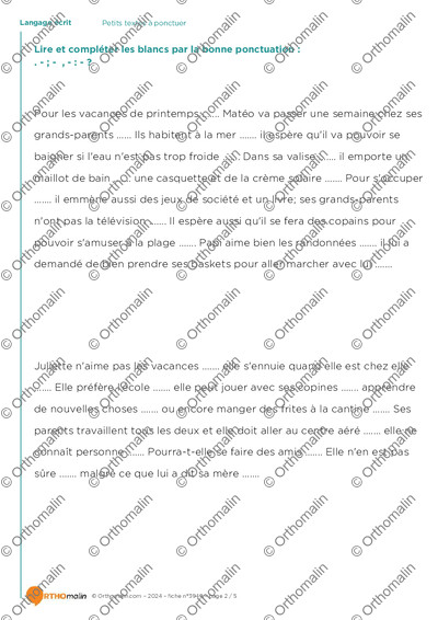 Page 2 de la fiche