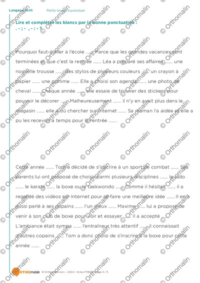 Page 3 de la fiche