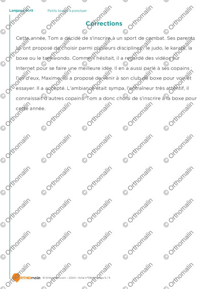Page 5 de la fiche
