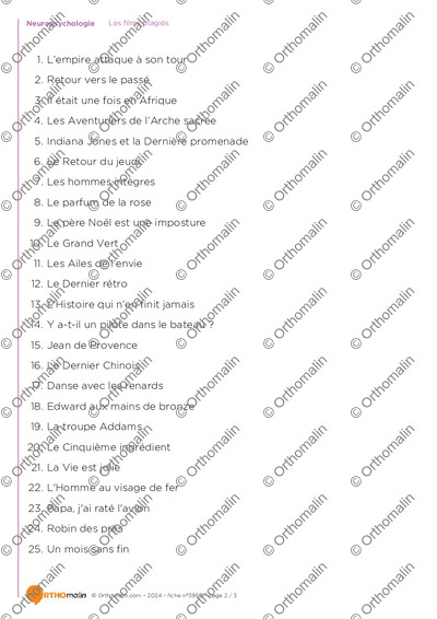 Page 2 de la fiche