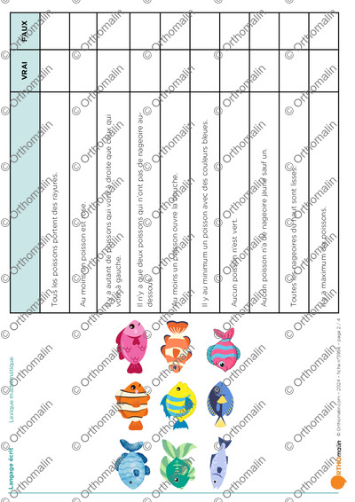 Page 2 de la fiche