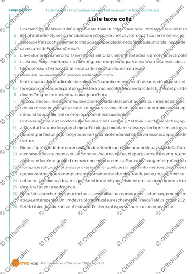 Page 3 de la fiche