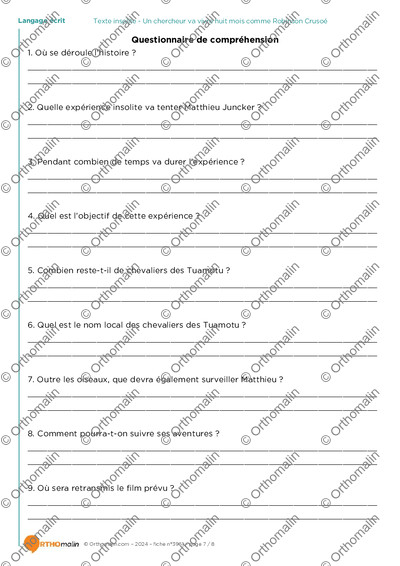 Page 7 de la fiche