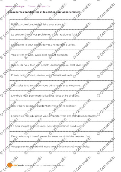 Page 3 de la fiche