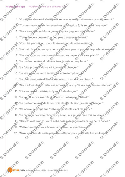 Page 2 de la fiche